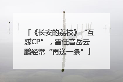 《长安的荔枝》“互怼CP”，雷佳音岳云鹏经常“再送一条”