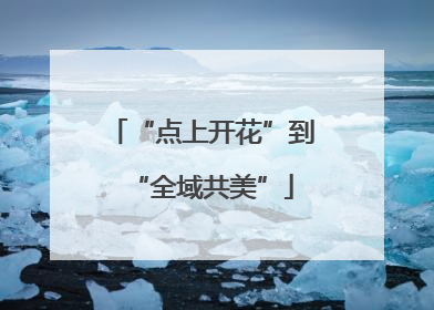 “点上开花”到“全域共美”