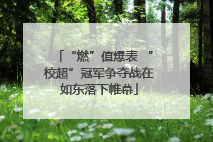“燃”值爆表 “校超”冠军争夺战在如东落下帷幕