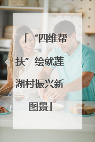 “四维帮扶”绘就莲湖村振兴新图景