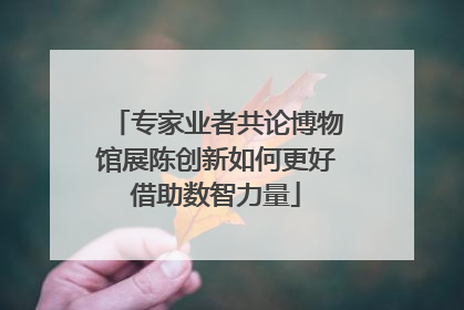 专家业者共论博物馆展陈创新如何更好借助数智力量
