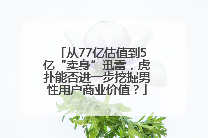 从77亿估值到5亿“卖身”迅雷，虎扑能否进一步挖掘男性用户商业价值？