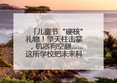 儿童节“硬核”礼物！擎天柱击掌，机器狗空翻……这所学校把未来科技搬进校园