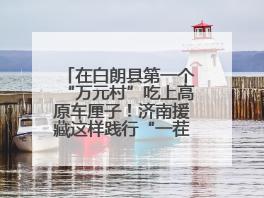 在白朗县第一个“万元村”吃上高原车厘子！济南援藏这样践行“一茬接着一茬干”