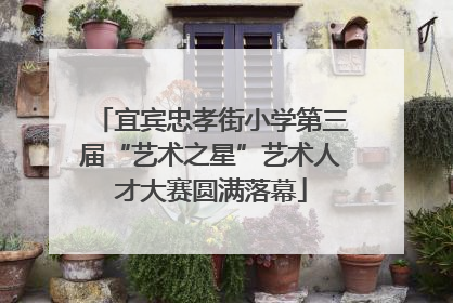 宜宾忠孝街小学第三届“艺术之星”艺术人才大赛圆满落幕