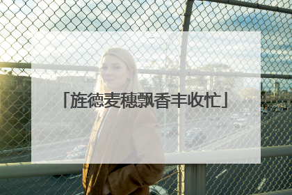 旌德麦穗飘香丰收忙
