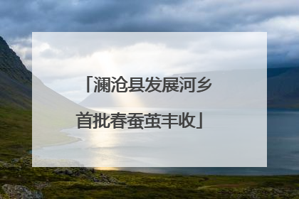 澜沧县发展河乡首批春蚕茧丰收