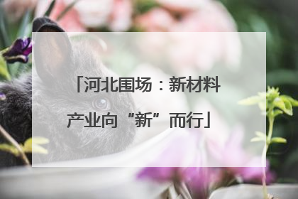 河北围场：新材料产业向“新”而行