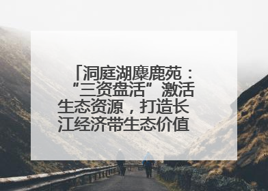 洞庭湖麋鹿苑：“三资盘活”激活生态资源，打造长江经济带生态价值转化新标杆