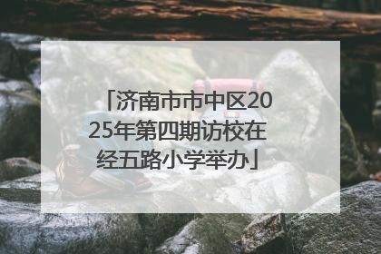 济南市市中区2025年第四期访校在经五路小学举办