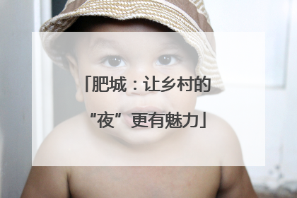 肥城：让乡村的“夜”更有魅力