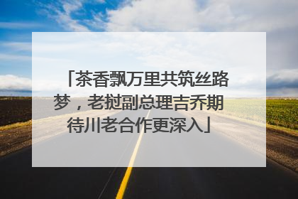 茶香飘万里共筑丝路梦，老挝副总理吉乔期待川老合作更深入