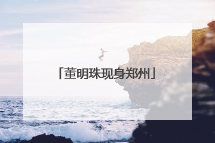 董明珠现身郑州