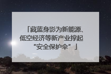 藏蓝身影为新能源、低空经济等新产业撑起“安全保护伞”
