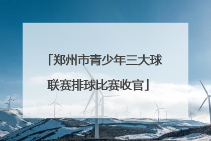 郑州市青少年三大球联赛排球比赛收官
