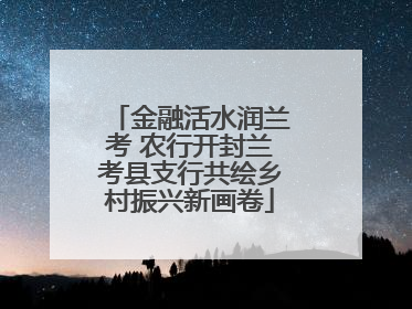 金融活水润兰考 农行开封兰考县支行共绘乡村振兴新画卷