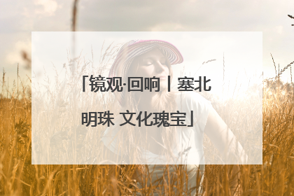镜观·回响丨塞北明珠 文化瑰宝