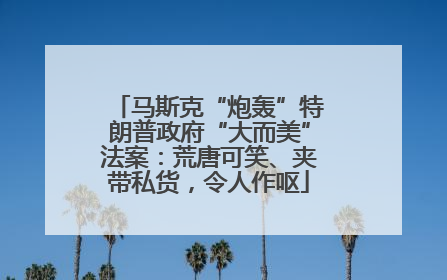 马斯克“炮轰”特朗普政府“大而美”法案：荒唐可笑、夹带私货，令人作呕