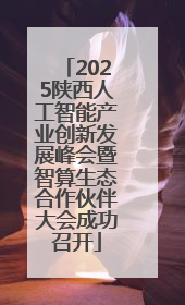 2025陕西人工智能产业创新发展峰会暨智算生态合作伙伴大会成功召开